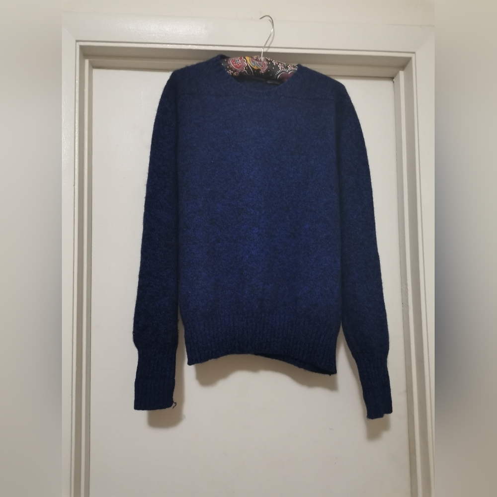 VINTAGE | Christopher Hayes | 100%Wool Shetland Sweater